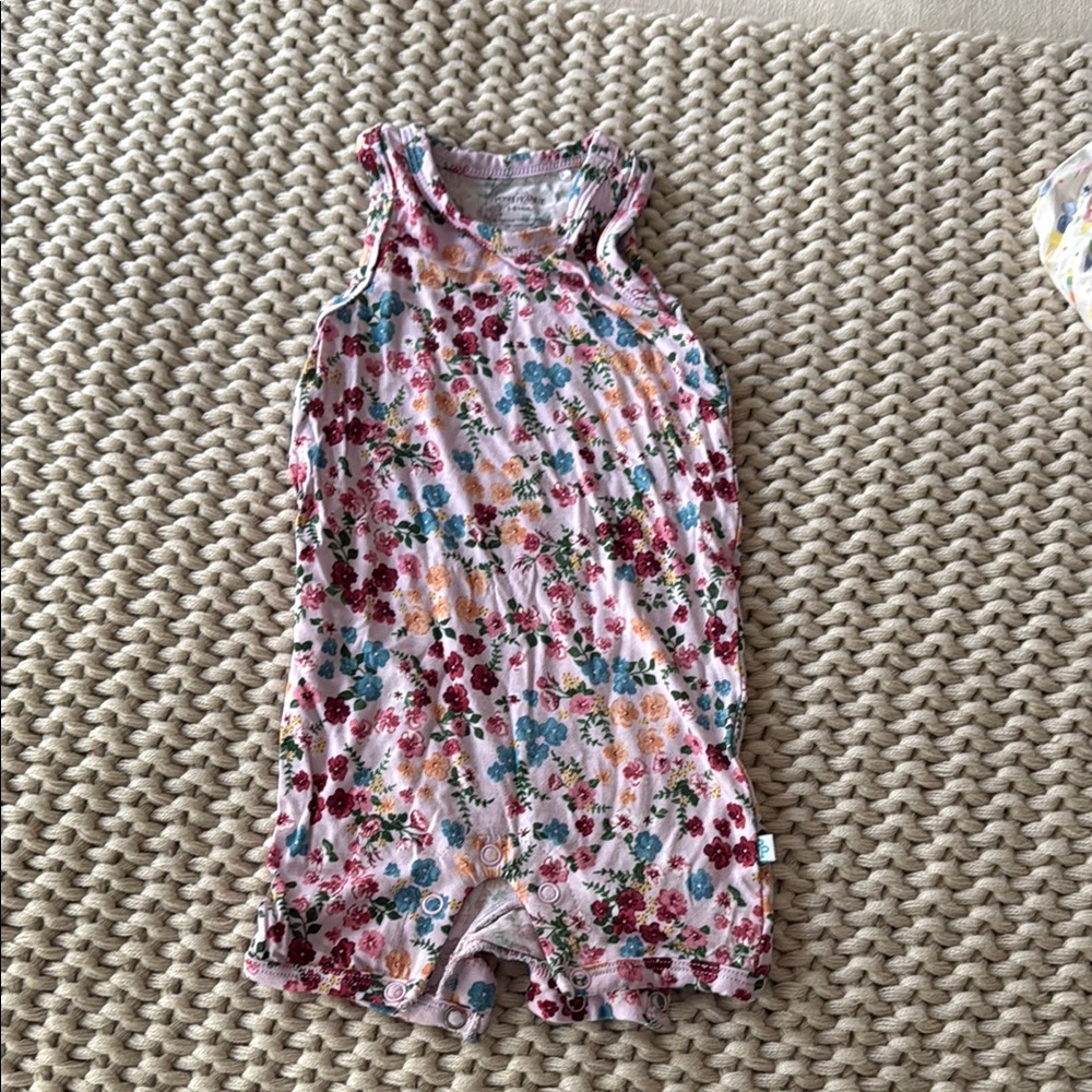Posh Peanut Multicolor Floral Baby Outfit